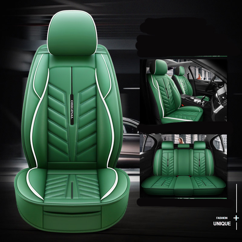21 year Car Seat Covers full set For Sedan SUV Durable Leather Universal Five Seats Set Cushion Mats For 5 seat Seater car Fashion Spring and summer Women Girl AA15
21 year Car Seat Covers full set For Sedan SUV Durable Leather Universal Five Seats Set Cushion Mats For 5 seat Seater car Fashion Spring and summer Women Girl AA15