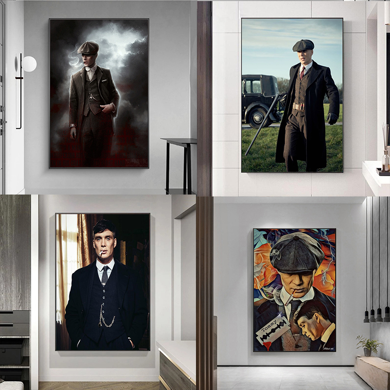 British high score crime drama Peaky Blinders poster hight quality canvas painting home Decor wall art duvar tablolar o762
British high score crime drama Peaky Blinders poster hight quality canvas painting home Decor wall art duvar tablolar o762
