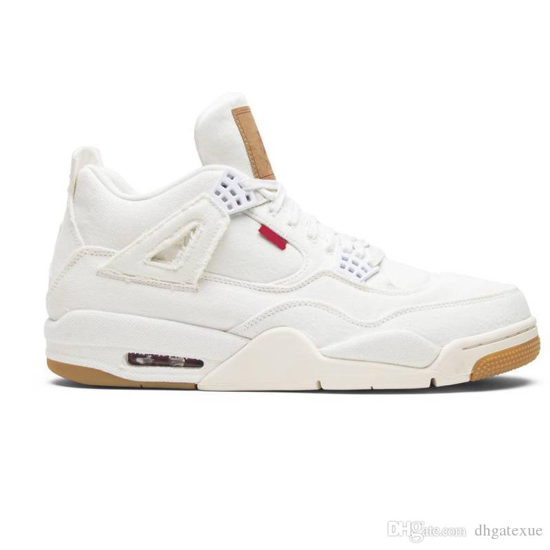 Levi 4 White Denim Basketball shoes Sneakers AO2571 100 Top version, White denim(without shoe box)
Levi 4 White Denim Basketball shoes Sneakers AO2571 100 Top version, White denim(without shoe box)