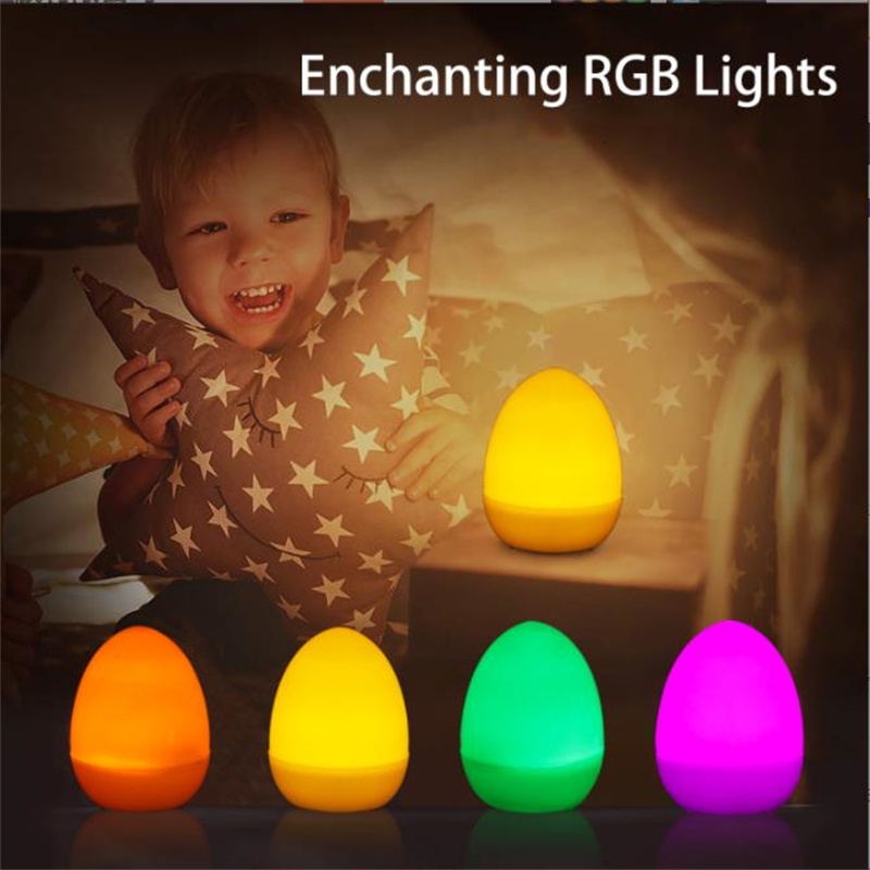 2022 new simulation plastic egg lantern electronic LED Home Decoration Easter egg children's toy gift