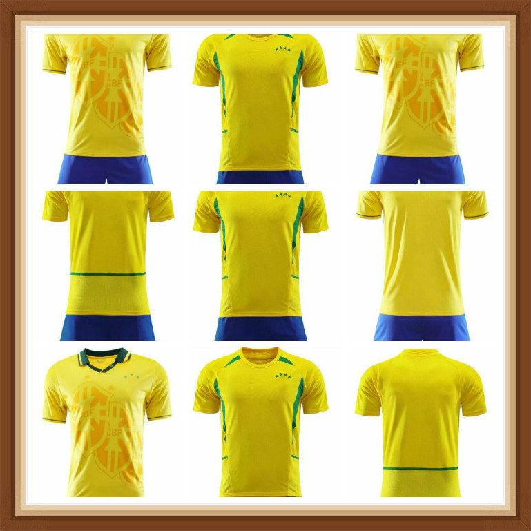 adult kids kit Brasil soccer jerseys 1994 2002 retro shirts Carlos Romario Ronaldo Ronaldinho camisa de futebol BraziLS RIVALDO ADRIANO, Black;yellow
adult kids kit Brasil soccer jerseys 1994 2002 retro shirts Carlos Romario Ronaldo Ronaldinho camisa de futebol BraziLS RIVALDO ADRIANO, Black;yellow