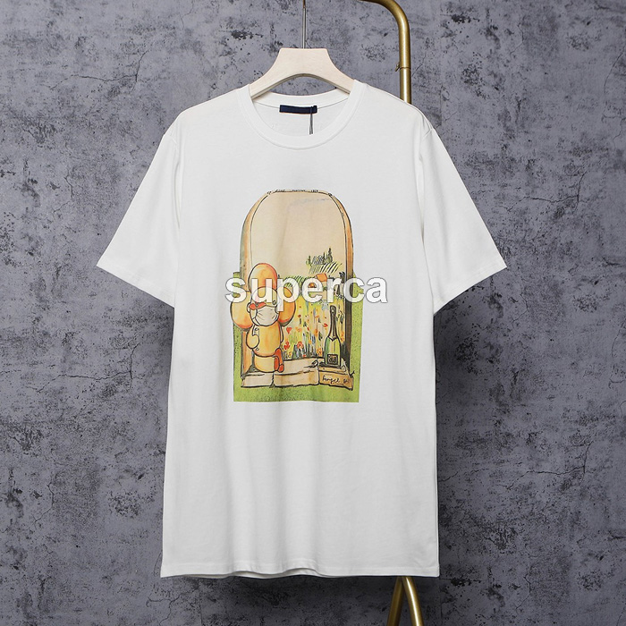 21SS Top Qaulity Summer Mens Designers T Shirts Tees 100% Cotton Print Fashion Casual Couples Short Sleeves Tee Men Women Comfortable T-Shirt L013, White;black
21SS Top Qaulity Summer Mens Designers T Shirts Tees 100% Cotton Print Fashion Casual Couples Short Sleeves Tee Men Women Comfortable T-Shirt L013, White;black