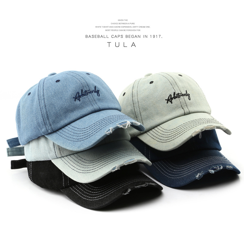 Cross-Border Male Letter Embroidered Denim Curved Brim Baseball Cap Outdoor Mens Travel Fashion Special Sun Protection Sunshade, Black
Cross-Border Male Letter Embroidered Denim Curved Brim Baseball Cap Outdoor Mens Travel Fashion Special Sun Protection Sunshade, Black