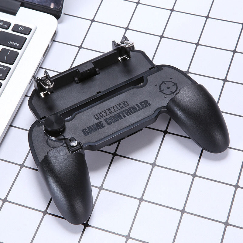 W11+ PUGB Mobile Game Controller Free Fire PUBG Mobile Joystick Gamepad Metal L1R1 Shooter Joystick for IOS Android Mobile Phone
