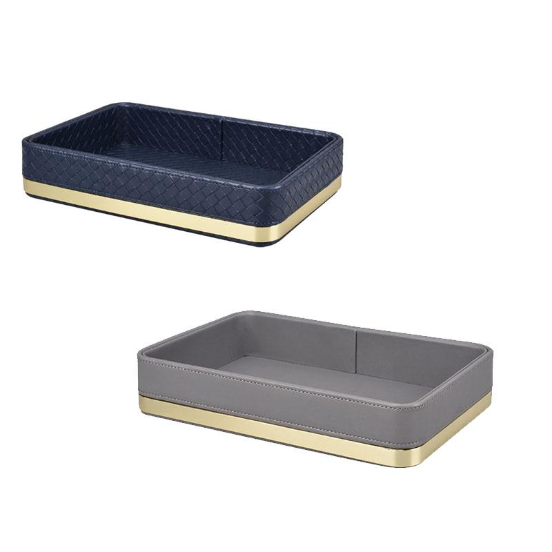 Storage Boxes & Bins Leather Tray Rectangular Jewelry Display Board Cosmetic Box Desktop Sundries Decorative
Storage Boxes & Bins Leather Tray Rectangular Jewelry Display Board Cosmetic Box Desktop Sundries Decorative