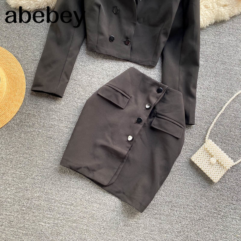 Women Summer Korean Fashion Se Casual Short Sleeve Blouses+High Waist Pleated Mini Skirts Two Piece Set 210512Z