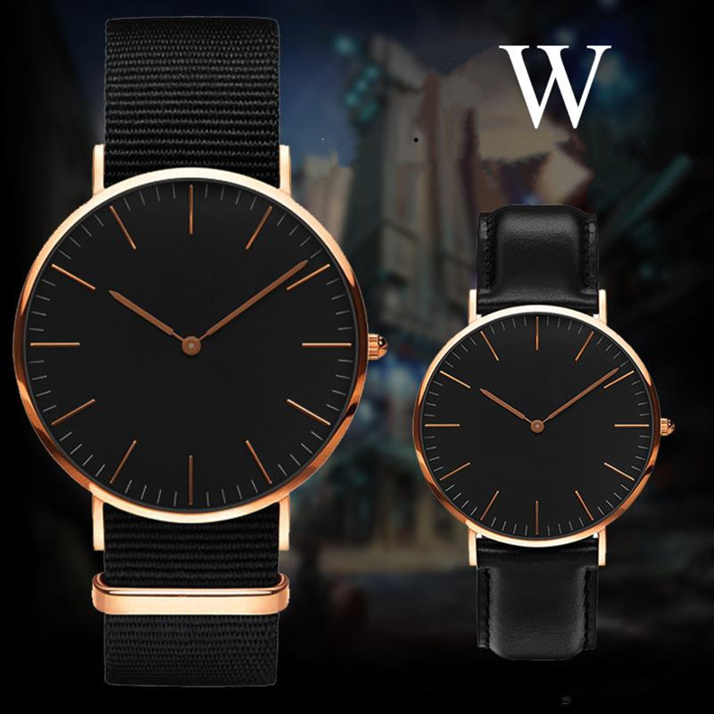 2021 fashion Waterproof military luxury watch quartz simple 40MM Men Mens watches leather nylon belt male clock 36MM women womens watches lady Wristwatch d&w reloj, Box
2021 fashion Waterproof military luxury watch quartz simple 40MM Men Mens watches leather nylon belt male clock 36MM women womens watches lady Wristwatch d&w reloj, Box