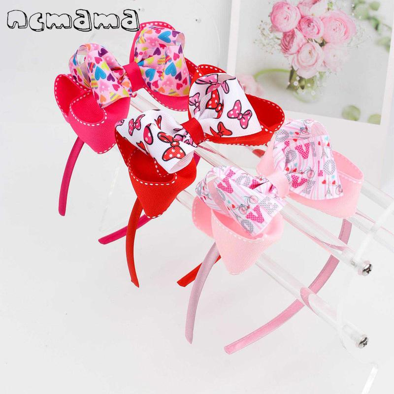 Hair Accessories Ncmama 3 Pieces/lots 3.5"Valentine's Day Bowknot Bands For Girls Kids Print LOVE Letter Headband Valentine
Hair Accessories Ncmama 3 Pieces/lots 3.5"Valentine's Day Bowknot Bands For Girls Kids Print LOVE Letter Headband Valentine