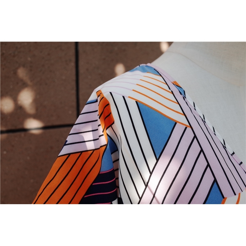 Patchwork Swimsuit cover up Beach Tunic Sarong Robe de Plage wear kaftans long Dress Womens Swim Wear #Q541 210420