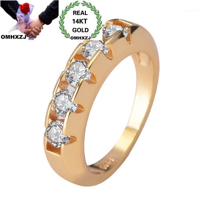 Cluster Rings OMHXZJ Wholesale European Fashion Woman Man Unisex Party Birthday Wedding Gift Simple White Zircon 14KT Gold Ring RR10041
Cluster Rings OMHXZJ Wholesale European Fashion Woman Man Unisex Party Birthday Wedding Gift Simple White Zircon 14KT Gold Ring RR10041