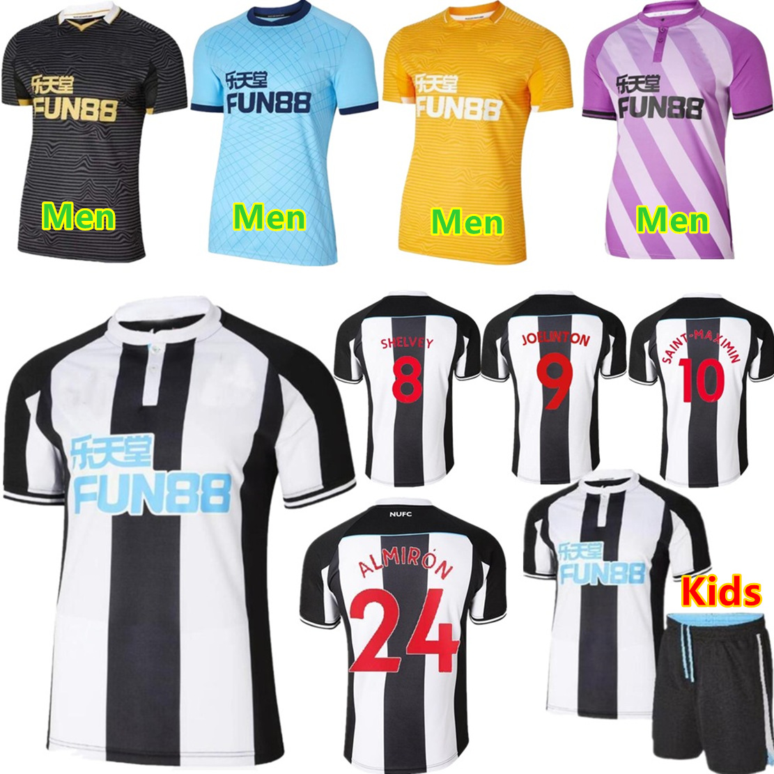 21 22 NUFC Newcastl e soccer Jerseys 2021 2022 WILSON JOELINTON ALMIRÓN LEWIS Jersey SHELVEY RITCHIE GAYLE LASCELLES FRASER YEDLIN Football Shirt Men Kids Kit sets, Adult - 3rd league patch
21 22 NUFC Newcastl e soccer Jerseys 2021 2022 WILSON JOELINTON ALMIRÓN LEWIS Jersey SHELVEY RITCHIE GAYLE LASCELLES FRASER YEDLIN Football Shirt Men Kids Kit sets, Adult - 3rd league patch