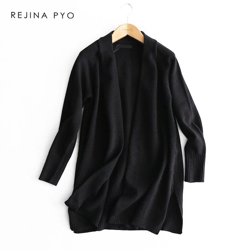 Women' Sweaters REJINAPYO Women Solid Oversized Casual Long Knit Cardigans Female Fashion Loose Sweater Ladies Elegant Warm Open Stitch, Black
Women' Sweaters REJINAPYO Women Solid Oversized Casual Long Knit Cardigans Female Fashion Loose Sweater Ladies Elegant Warm Open Stitch, Black