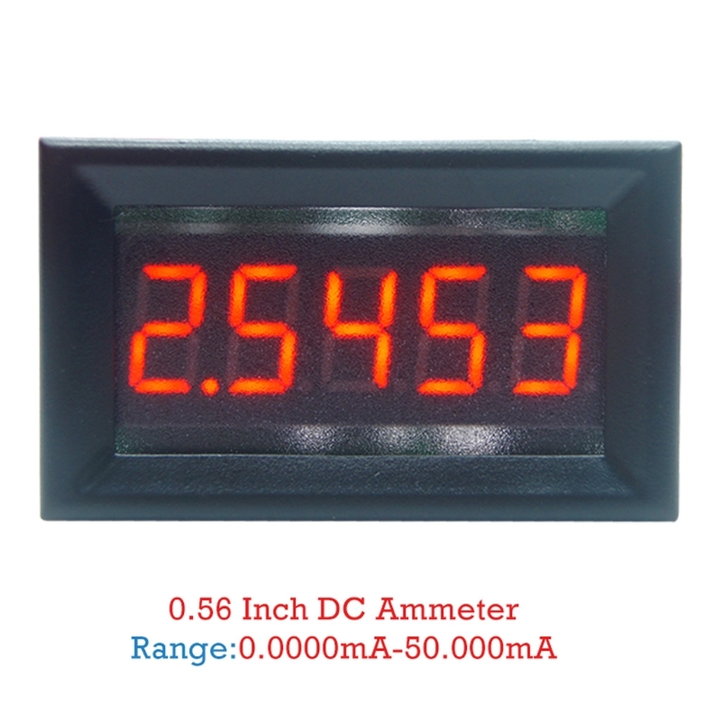 Dc 0-50.000mA(50mA) Digital Five-digit Amper Bit Current Meter Panel Guage 0.36 "83XA