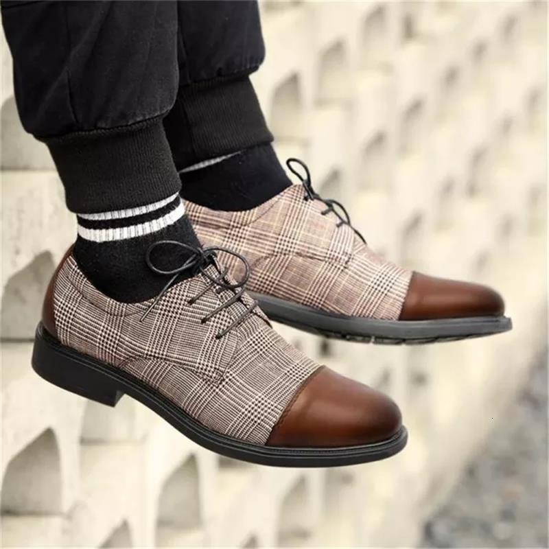 dress shoes men fashion casual business british gentleman wild handmade pu stitching plaid cloth lace-up oxford 3kc490 nmqg, Black
dress shoes men fashion casual business british gentleman wild handmade pu stitching plaid cloth lace-up oxford 3kc490 nmqg, Black