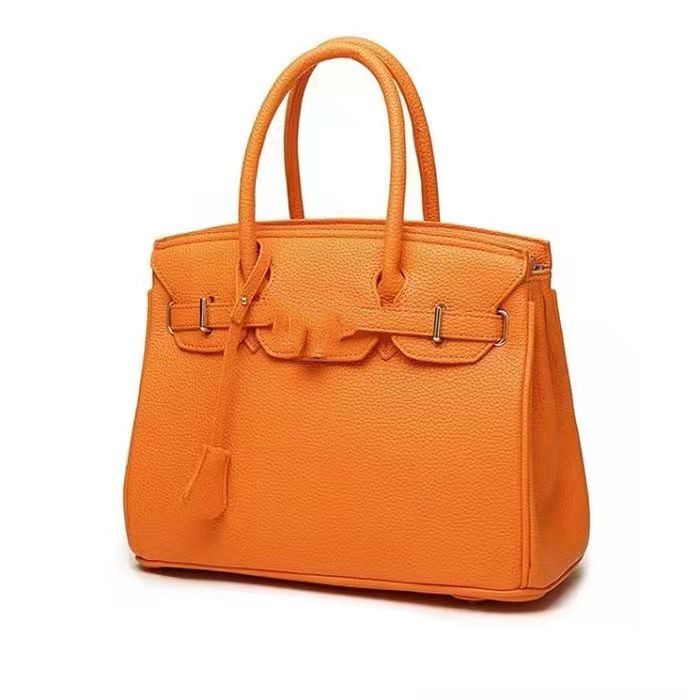 High quality brand 2021 New handbag Cross-body bag One shoulder fashion large capacity women's universal wedding bag, Orange
High quality brand 2021 New handbag Cross-body bag One shoulder fashion large capacity women's universal wedding bag, Orange