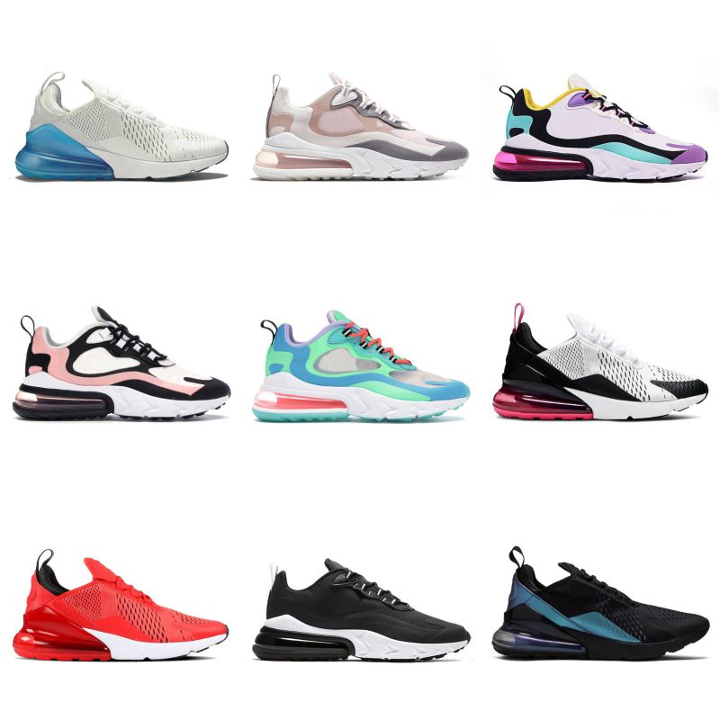 Top quality 270 men women running shoes triple black glacier white rose red cactus university blue breathable volt beach tennis outdoor
Top quality 270 men women running shoes triple black glacier white rose red cactus university blue breathable volt beach tennis outdoor