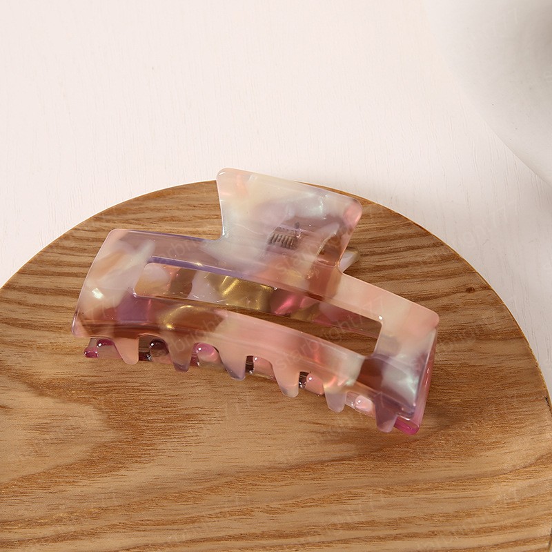 Fashion Elegant All-match Large acrylic Leopard Hair Claws Clip Hairpin Barrettes for Women Girl Accessories Headwear