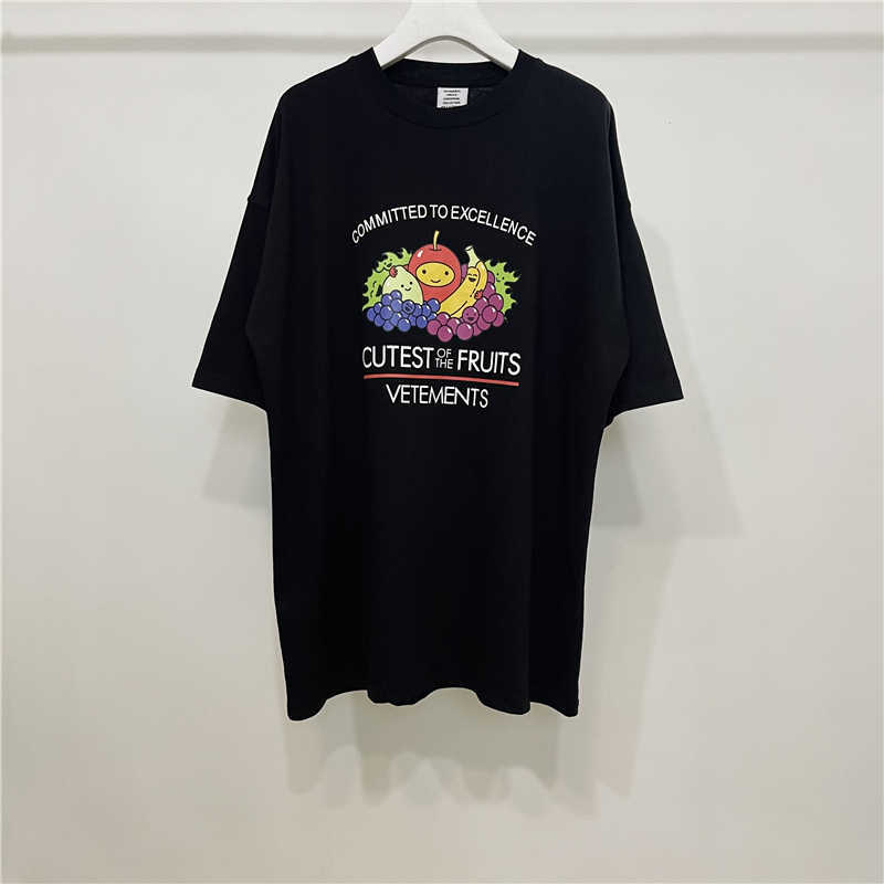 Short Sleeve Vetements T-shirt Men Women 1:1 High Quality Cutest Fruits Vetements Tee Tops VTM Multicolor Graphic
Short Sleeve Vetements T-shirt Men Women 1:1 High Quality Cutest Fruits Vetements Tee Tops VTM Multicolor Graphic