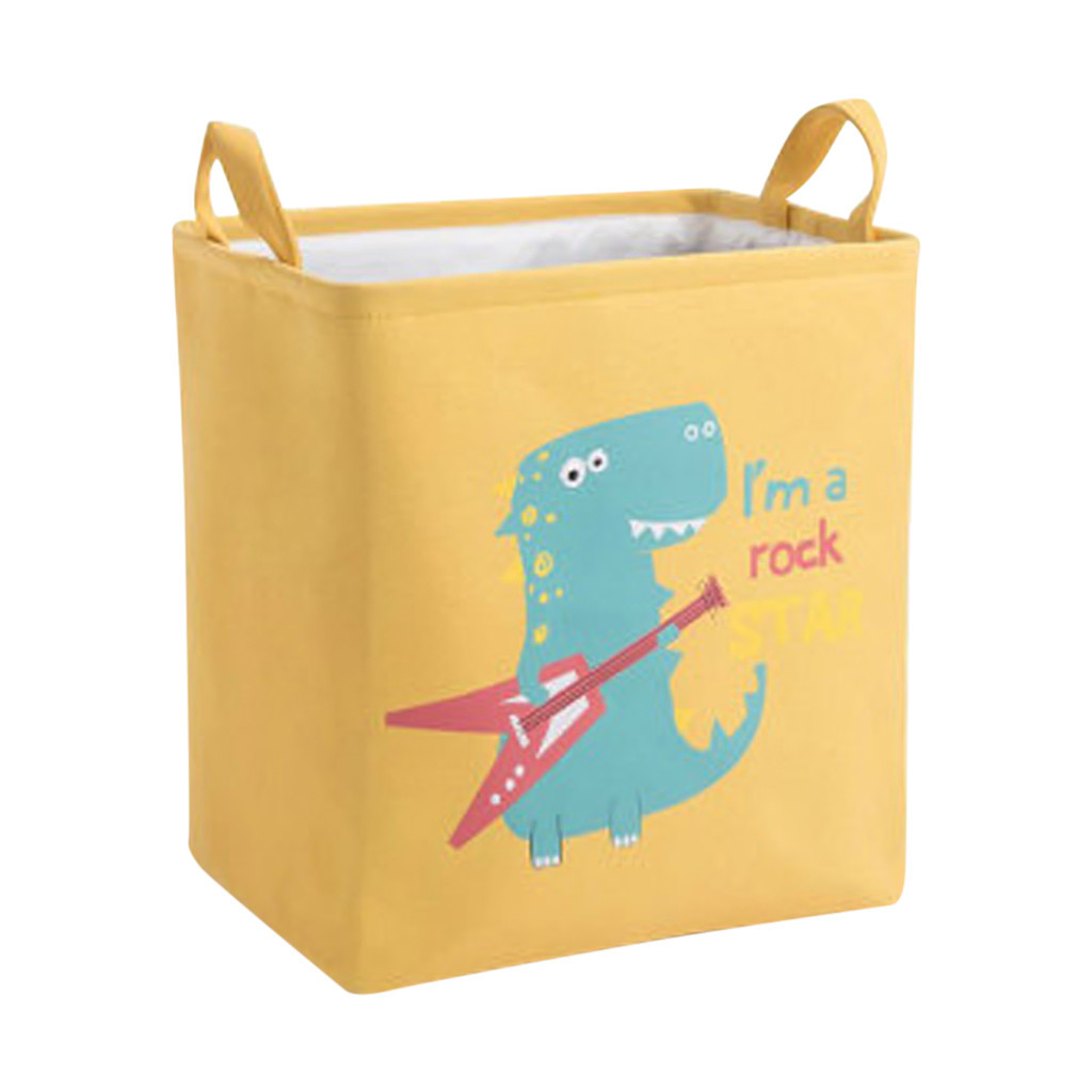 Organizing, multi-use water-proof, large laundry basket, foldable, of cartoons, storage bin hamper