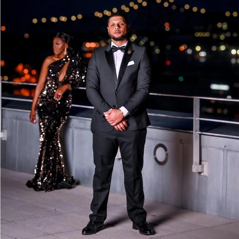 Black Sequins Mermaid Prom Dress, One Shoulder Plus Size, Sweep Train Formal Evening Gown For Arabic Women