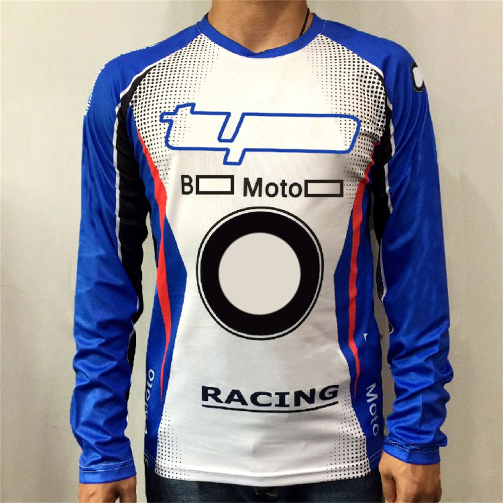 Summer fans racing motorcycle jersey quick-drying short-sleeved T-shirt car fan shirt men