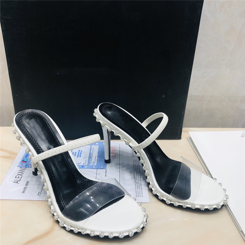 Luxury Brand Designer Womens Sandals High Heels Slides Slippers Flip Fops Leather Diamond Rubber Sandal Heatshoes 34-40, Foam bubble
Luxury Brand Designer Womens Sandals High Heels Slides Slippers Flip Fops Leather Diamond Rubber Sandal Heatshoes 34-40, Foam bubble