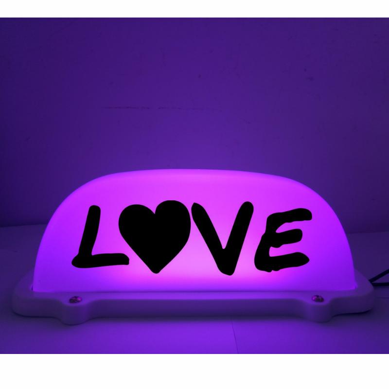 Car Headlights PINK LED Top Light Roof LOVE Sigl And With 3Meter Charger Line Magnet Base
Car Headlights PINK LED Top Light Roof LOVE Sigl And With 3Meter Charger Line Magnet Base