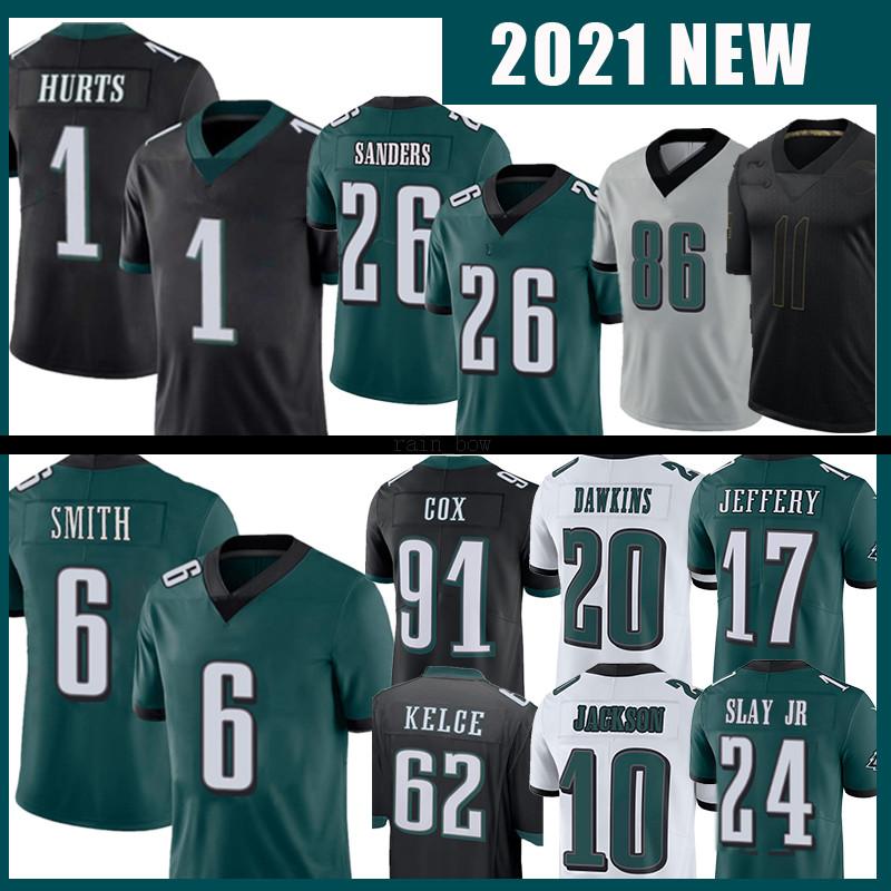 1 Jalen Hurts 6 DeVonta Smith 18 Reagor Football Jersey 55 Brandon Graham 91 Fletcher Cox 86 Zach Ertz Jason Kelce 5 Flacco Custom Men Women youth Philadelphia Eagle, Black
1 Jalen Hurts 6 DeVonta Smith 18 Reagor Football Jersey 55 Brandon Graham 91 Fletcher Cox 86 Zach Ertz Jason Kelce 5 Flacco Custom Men Women youth Philadelphia Eagle, Black