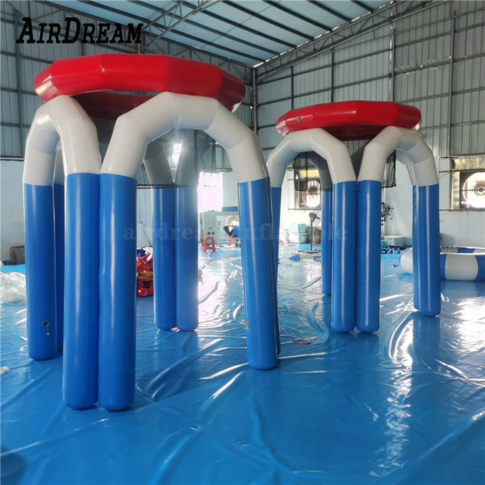 wholesale Custom Giant Inflatable Basketball Hoop ball Shooting Sport Game for backyard party