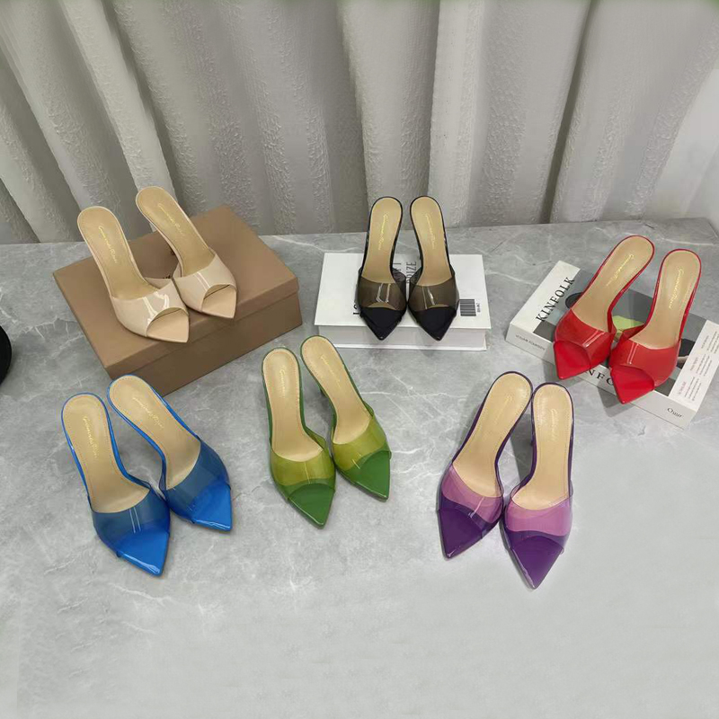 summer The latest fashion PVC high-heeled slippers women's luxury 10.5 thin high-heeled sandals leather dress banquet shoes designer factory shoe, Red
summer The latest fashion PVC high-heeled slippers women's luxury 10.5 thin high-heeled sandals leather dress banquet shoes designer factory shoe, Red