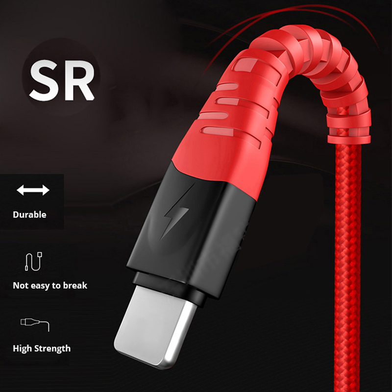 4ft 1.2m 2A Fast Charge Cable Micro 8 Pin Type C 3 in 1 Multi Phone Charger Cable(The logistics price Pls Contact us)