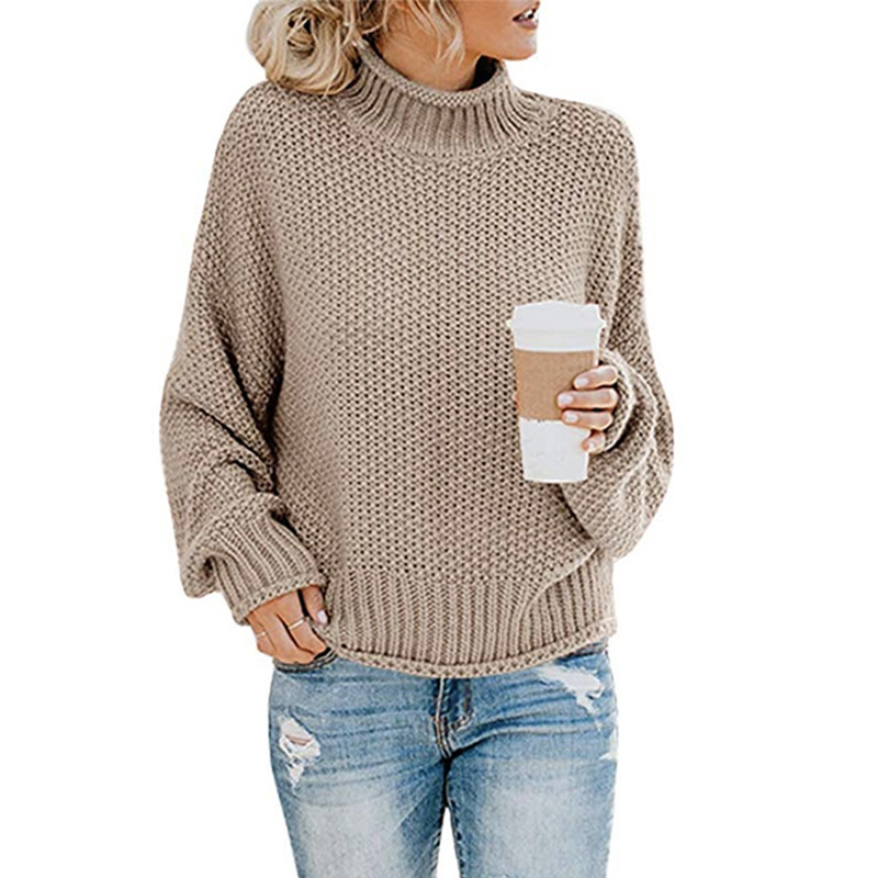 Womens Sweater Pullovers Knitted Turtleneck Sweater Women Autumn Winter Fashion Clothes Large Size Long Sleeve Tops Female, Wine red
Womens Sweater Pullovers Knitted Turtleneck Sweater Women Autumn Winter Fashion Clothes Large Size Long Sleeve Tops Female, Wine red