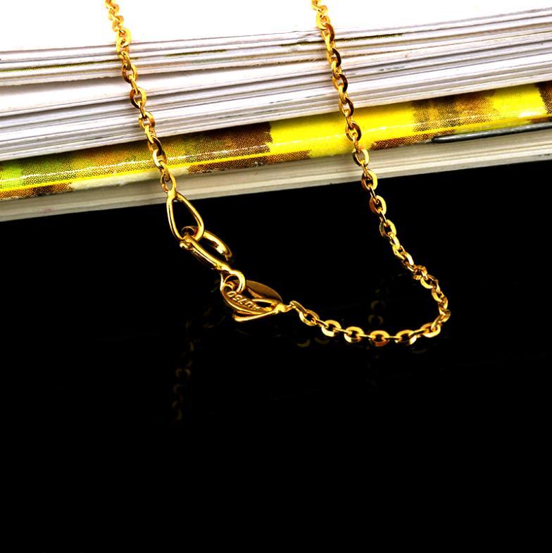 Chains 18k Solid Gold Chain 1.12Gram Super Shinny Necklace For Jewelry,O Word Lowest Price Gift Romantic
Chains 18k Solid Gold Chain 1.12Gram Super Shinny Necklace For Jewelry,O Word Lowest Price Gift Romantic