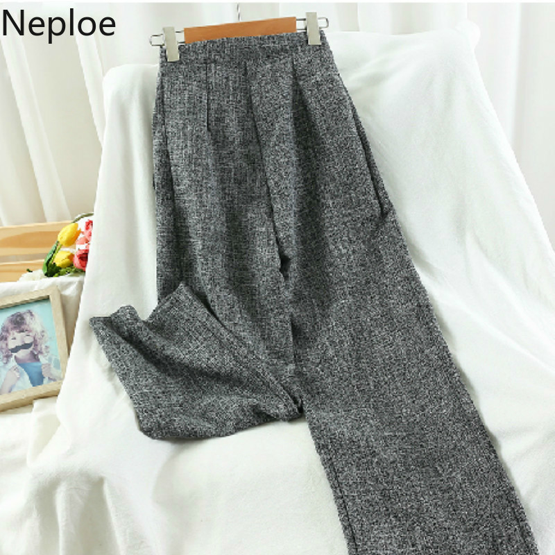 Neploe 2 Piece Outfits for Women Pants and Top Korean Slim Fit Temperament Suit Fall Clothes Femme Roupas Two Piece Set Female 210422