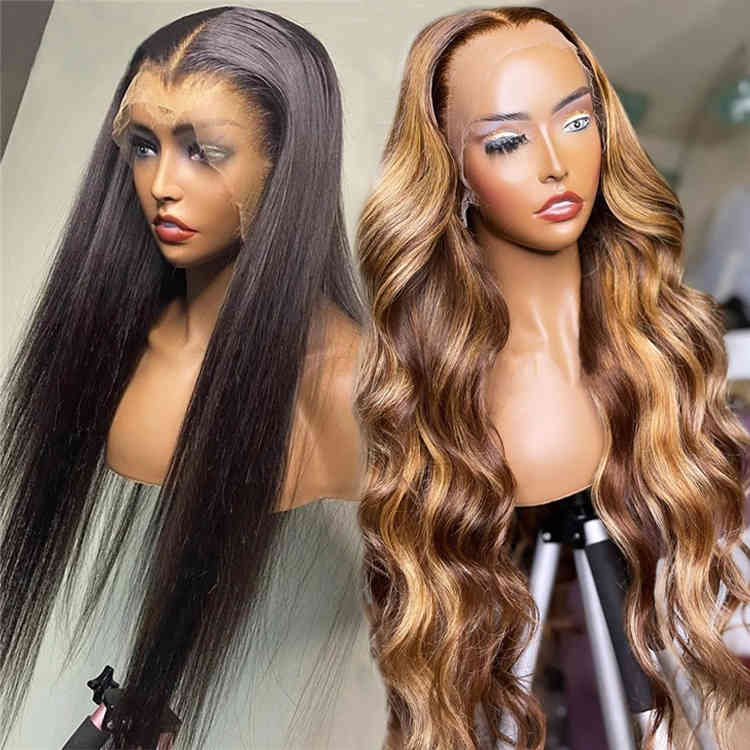 Wholale Brazilian Hair HD Lace Front Wig,Virgin Cuticle Aligned Human Hair Lace Wig,13x6 Lace Frontal Wig For Black Women от DHgate WW