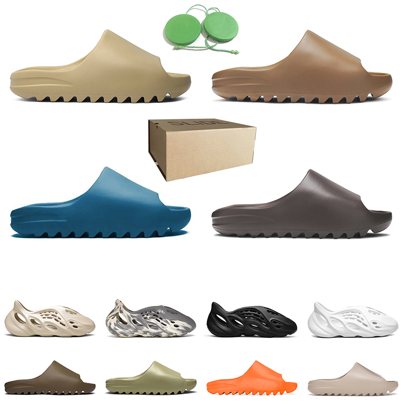 2021 neweast original box slide men women enfora slipper glow green core earth brown bone orange soot outdoor fashion beach slippers, Resin
2021 neweast original box slide men women enfora slipper glow green core earth brown bone orange soot outdoor fashion beach slippers, Resin