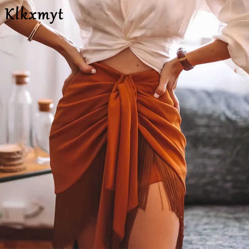 Klkxmyt Za Skirts Women Fashion With Tassel Knot Detail Mini Skirt Vintage High Waist Back Zipper Female Mujer 210527, Multi
Klkxmyt Za Skirts Women Fashion With Tassel Knot Detail Mini Skirt Vintage High Waist Back Zipper Female Mujer 210527, Multi