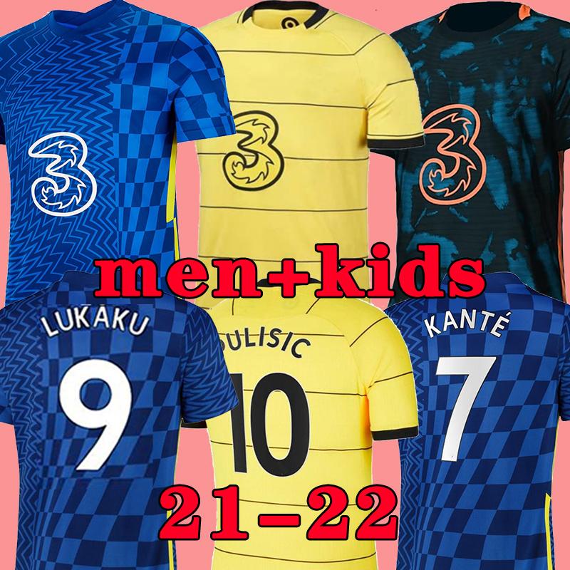 Thailand 21 22 LUKAKU WERNER HAVERTZ CHILWELL ZIYECH Soccer Jerseys 2021 2022 PULISIC home blue away yellow Football Shirt KANTE MOUNT Men+K, Black;yellow
Thailand 21 22 LUKAKU WERNER HAVERTZ CHILWELL ZIYECH Soccer Jerseys 2021 2022 PULISIC home blue away yellow Football Shirt KANTE MOUNT Men+K, Black;yellow