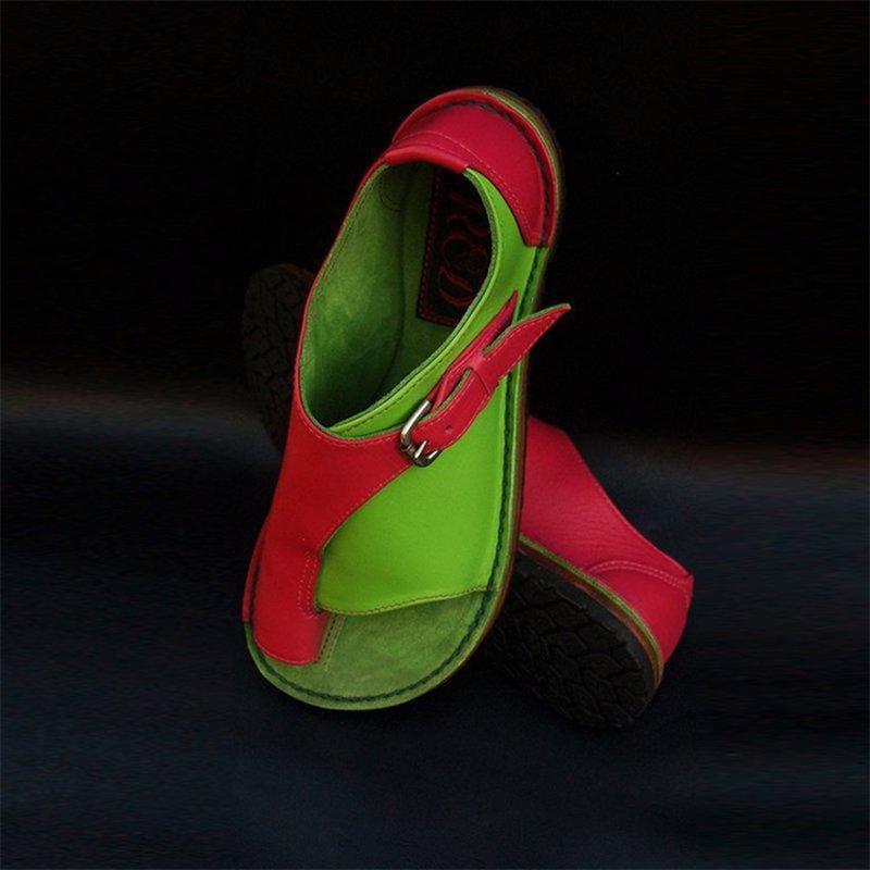Woman Sandals Women Color Matching Open Toe Ladies Clip Foot Flats Female Rome Buckle Shoes Comfortable Footwear Plus Size 43, Brown
Woman Sandals Women Color Matching Open Toe Ladies Clip Foot Flats Female Rome Buckle Shoes Comfortable Footwear Plus Size 43, Brown