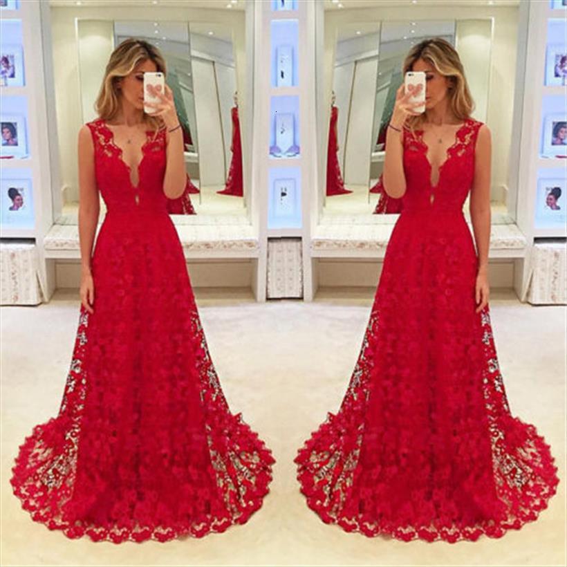 party gowns elegant long women dresses lace formal prom gown red floor length, Black;gray
party gowns elegant long women dresses lace formal prom gown red floor length, Black;gray