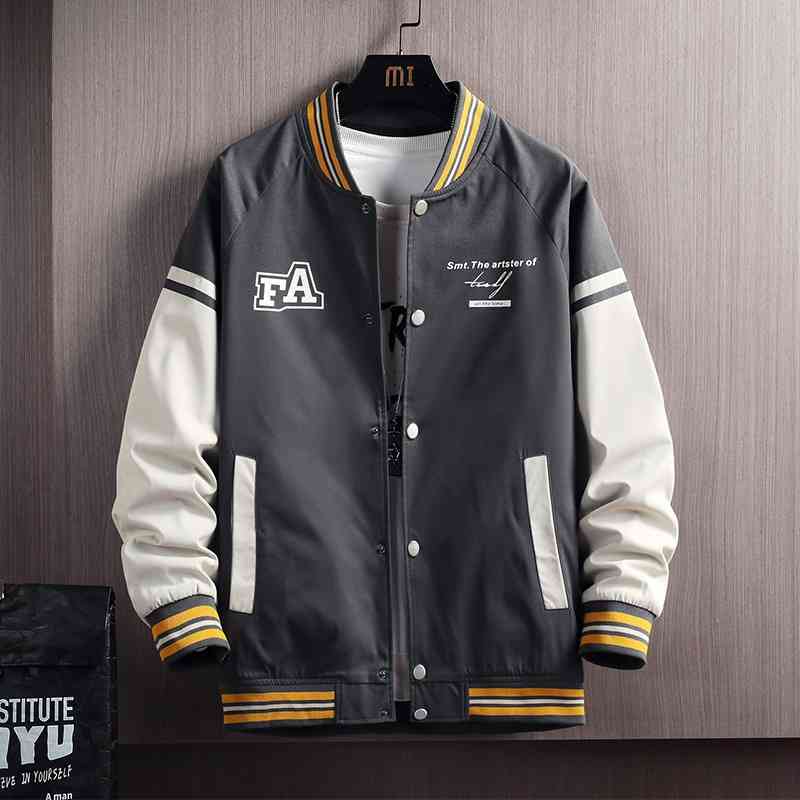 Men's baseball suit 2021 and autumn new jacket Korean fashion casual coat clothes spring men's wear, J145 dark grey
Men's baseball suit 2021 and autumn new jacket Korean fashion casual coat clothes spring men's wear, J145 dark grey