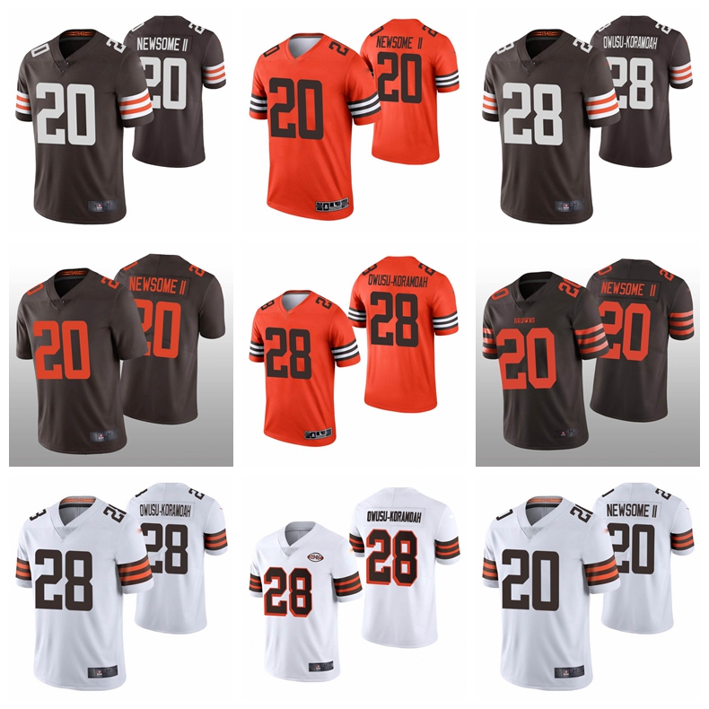 Cleveland Men Women Youth Brown Football 20 Greg Newsome II 28 Jeremiah Owusu-Koramoah 2021 Draft Vapor Limited Stitched Jersey White
Cleveland Men Women Youth Brown Football 20 Greg Newsome II 28 Jeremiah Owusu-Koramoah 2021 Draft Vapor Limited Stitched Jersey White