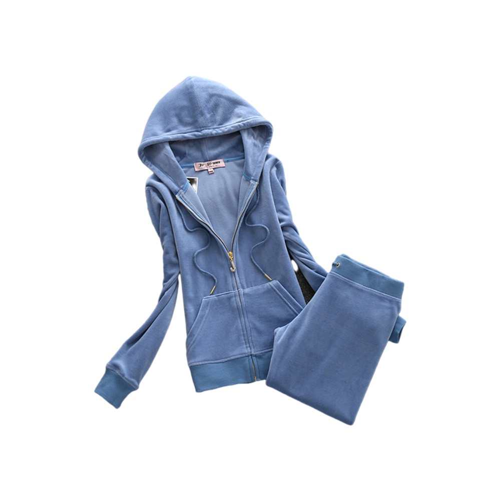Womens Velvet Fabric Tracksuits Two Piece Sets Pants Ladies Hoodies Trousers Track Outfits Casual Autumn Winter Sweatsuits Sportwear Suit Women Clothing S-2XL, Blue
Womens Velvet Fabric Tracksuits Two Piece Sets Pants Ladies Hoodies Trousers Track Outfits Casual Autumn Winter Sweatsuits Sportwear Suit Women Clothing S-2XL, Blue