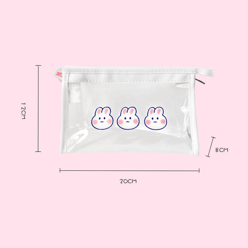 Portable Clear Waterproof Cosmetic Bag With Zipper Transparent Makeup For Woman P7Ding Storage Bags
Portable Clear Waterproof Cosmetic Bag With Zipper Transparent Makeup For Woman P7Ding Storage Bags