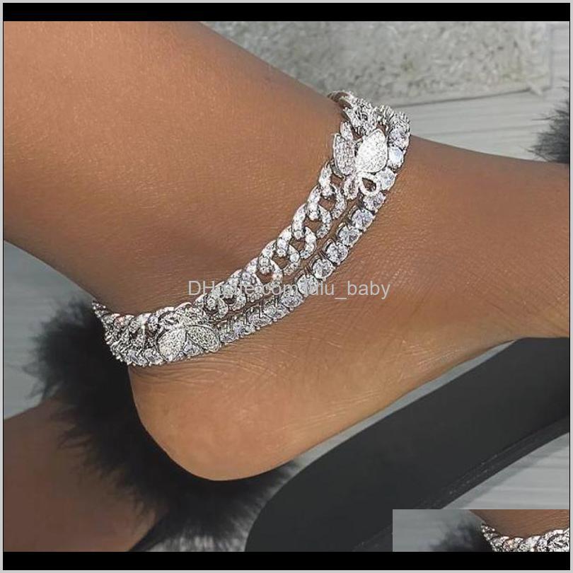 Drop Delivery 2021 Parking Cz Baguette Butterfly Anklet 10Mm Iced Out Bling Miami Cuban Link Gold Sier Color Anklets Women Hiphop Jewelry F12
Drop Delivery 2021 Parking Cz Baguette Butterfly Anklet 10Mm Iced Out Bling Miami Cuban Link Gold Sier Color Anklets Women Hiphop Jewelry F12