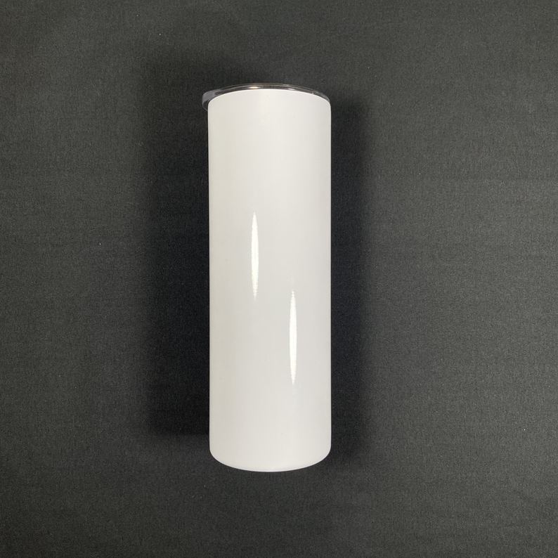 15oz 20oz 30oz Sublimation Skinny Straight Tumblers White Blank Stainless Steel Water Bottles Double Insulated Heat Transfer Cups Glasses Mugs