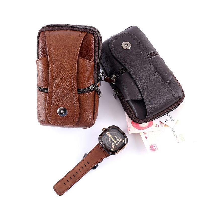 Waist Bags 1 PCS Men's Work Business Retro Leather Shoulder Bag Small Messenger Mobile Phone Casual
Waist Bags 1 PCS Men's Work Business Retro Leather Shoulder Bag Small Messenger Mobile Phone Casual