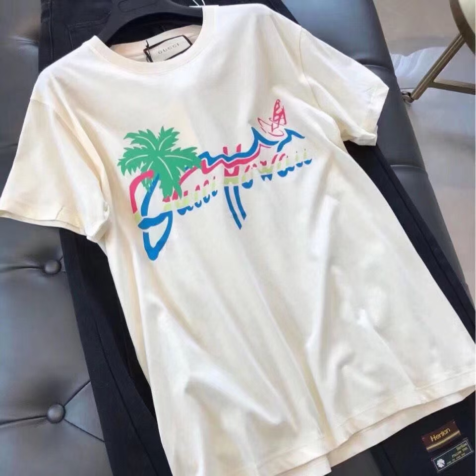 2021 mens t- shirt European American printing men women couples t-shirt Size S