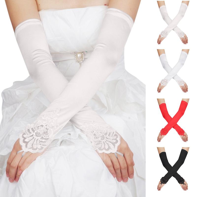 Five Fingers Gloves Arm Elbow Stretch Women Fingerless Long Lace Dress Accessories Sexy Floral Transparent Elegant Mittens#E
Five Fingers Gloves Arm Elbow Stretch Women Fingerless Long Lace Dress Accessories Sexy Floral Transparent Elegant Mittens#E