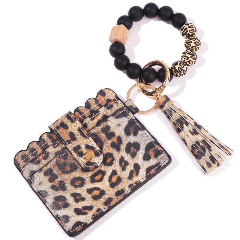 Keychains Silicone Beads Keychain With Card Holder Multicolor Car Charms Tassel Keyring For Keys Jewelry Accessories Wholesale
Keychains Silicone Beads Keychain With Card Holder Multicolor Car Charms Tassel Keyring For Keys Jewelry Accessories Wholesale